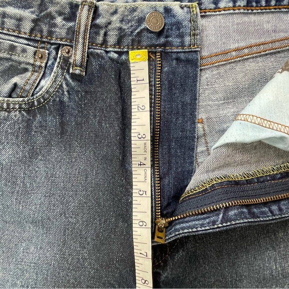 Levi 34"x32" 522 Men's Jeans Excellent Quality  Thick cotton blue denim - Picture 7 of 14